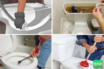 6 cách thông tắc nhà vệ sinh đơn giản